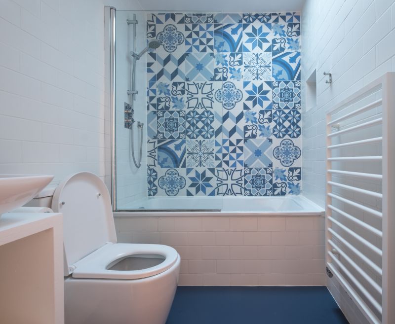 Accent Walls with Decorative Tile